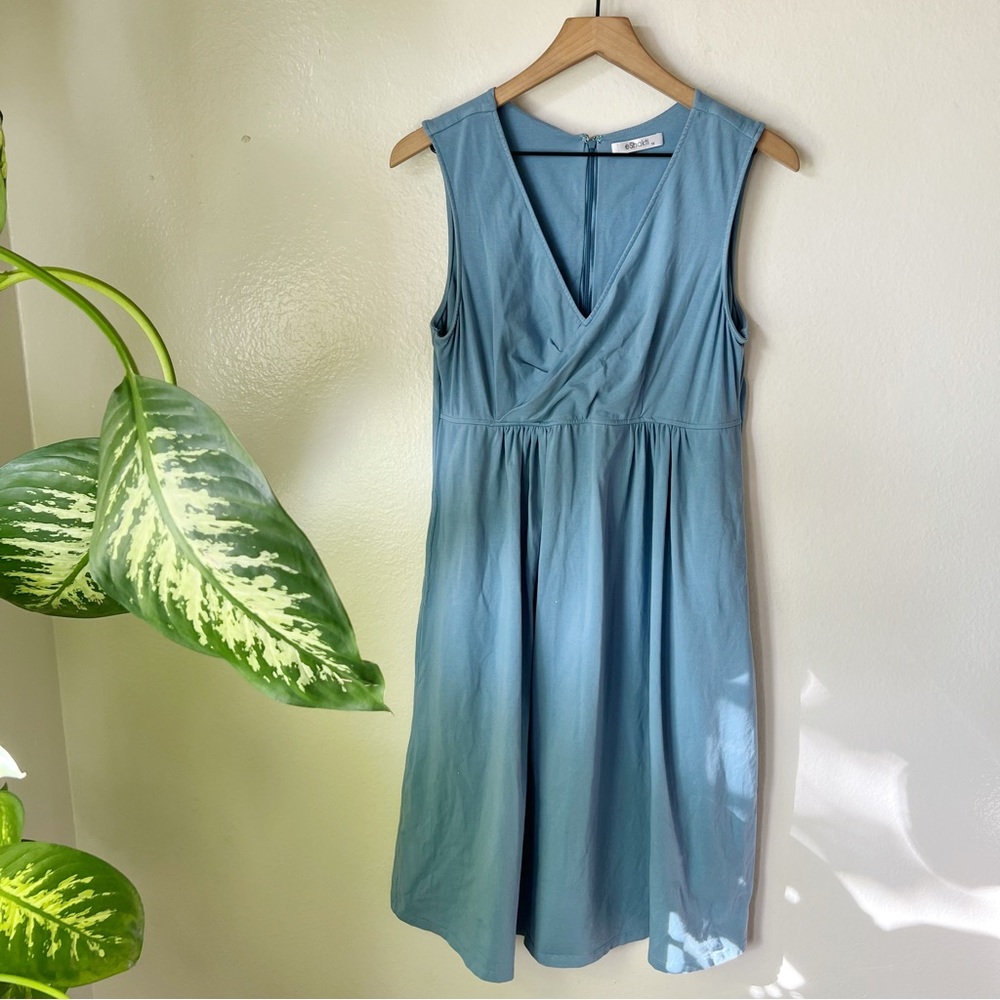Eshakti | Jersey Surplice Midi Dress